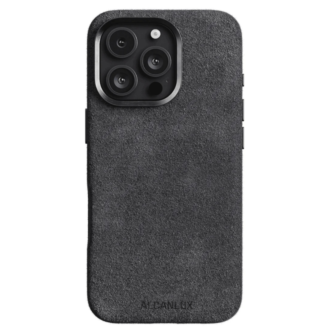 iPhone 16 Series - Alcantara Case - Space Grey
