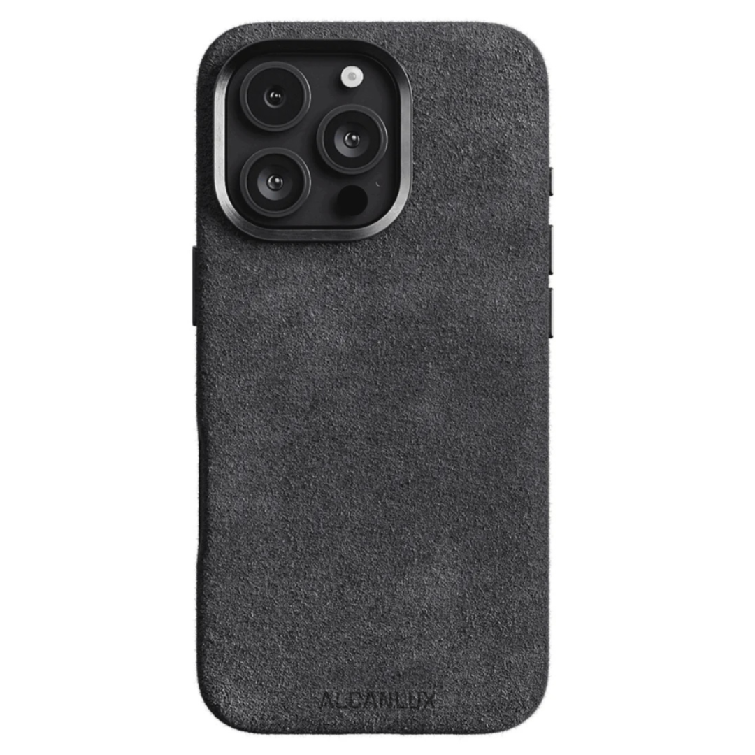 iPhone 16 Series - Alcantara Case - Space Grey