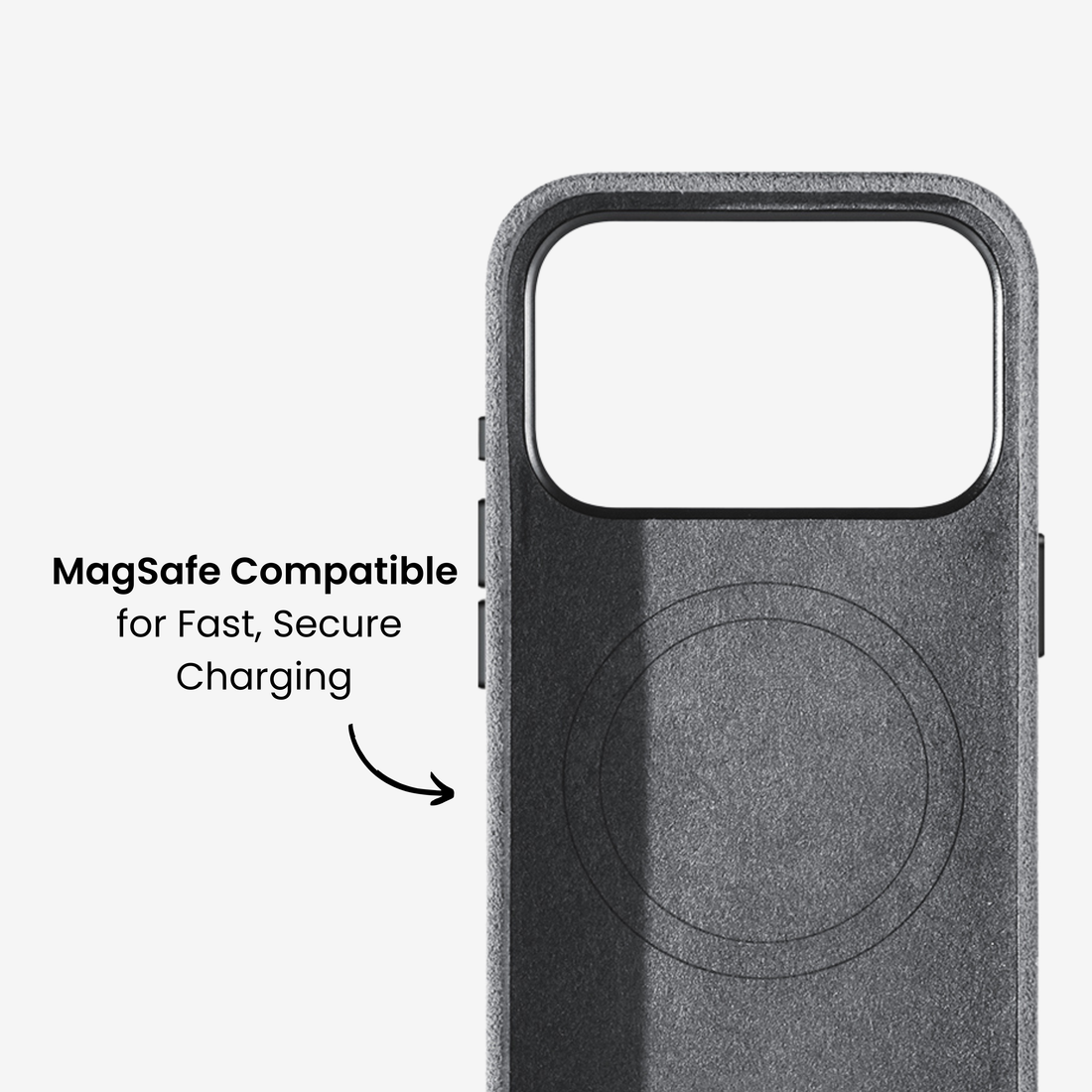 iPhone 17 Series - Alcantara Case - Nardo Grey