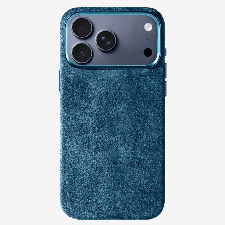 iPhone 17 Series - Alcantara Case - Ocean Blue
