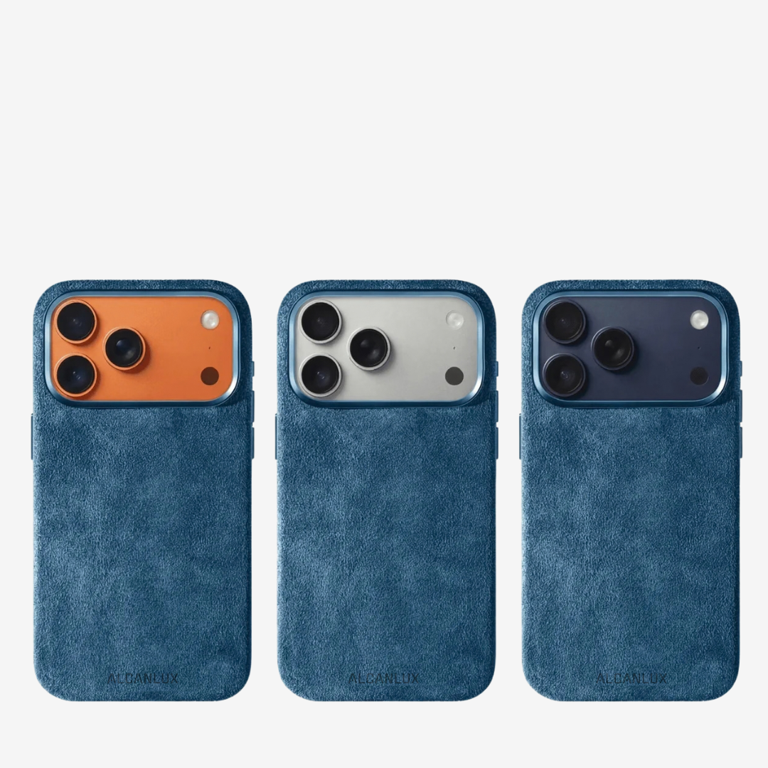iPhone 17 Series - Alcantara Case - Ocean Blue