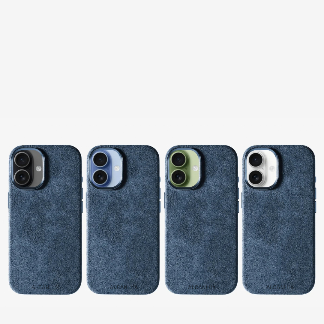 iPhone 17 Series - Alcantara Case - Ocean Blue