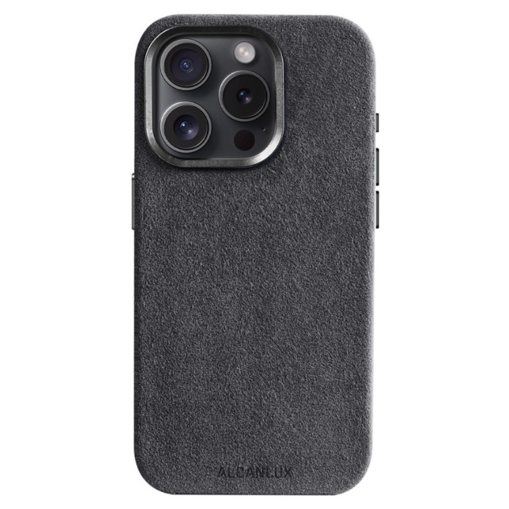 iPhone 15 Series - Alcantara Case - Space Grey