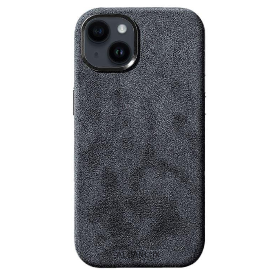 iPhone 15 Series - Alcantara Case - Space Grey